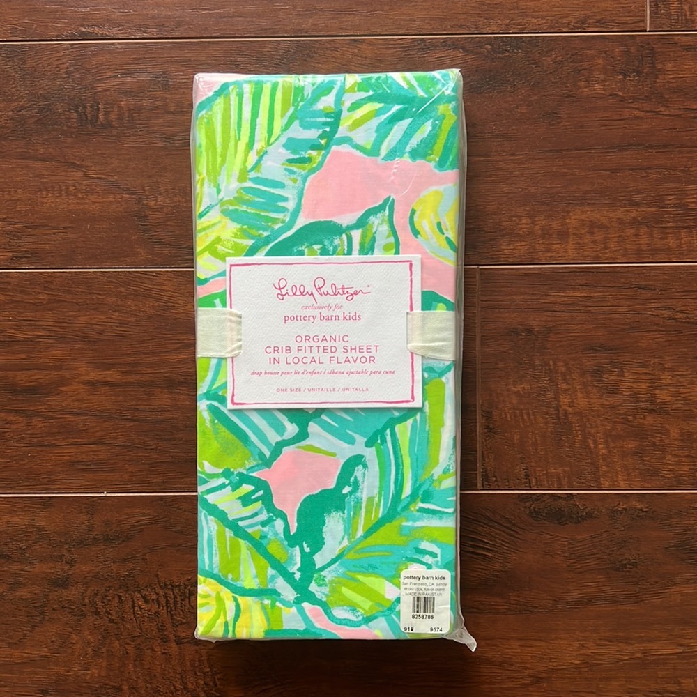 Lilly Pulitzer x Pottery Barn PBK Crib Sheet